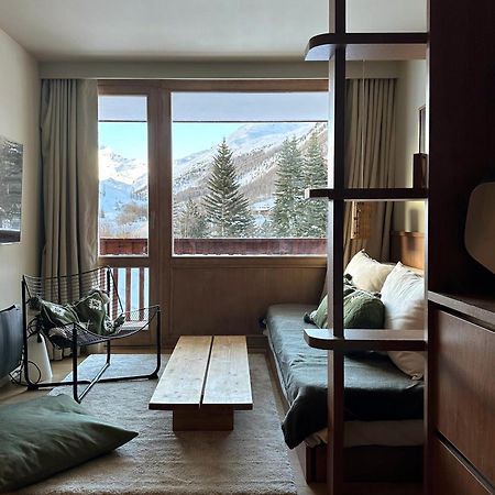 Les Barmettes Appart Renove Avec Vue, Parking Et Skis Aux Pieds Val d'Isere Bagian luar foto
